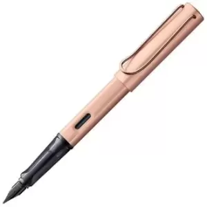 Image of Lamy Lx Rose Gold Fountain Pen - Medium Nib