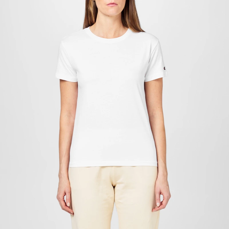 Image of Champion Champion 2Pack Crewneck T-Shirts Womens - White 8 Female