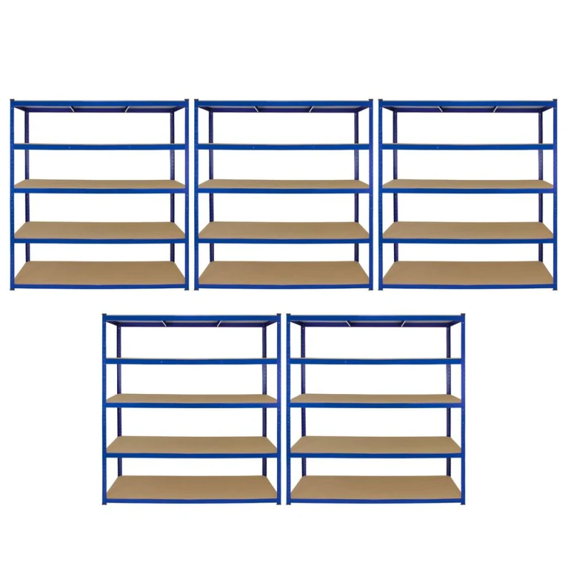 Image of MONSTER RACKING Monster Shop - Monster Racking 5 x Garage Racking Shelving Unit / 5 Tier 1600mm 5055986102038