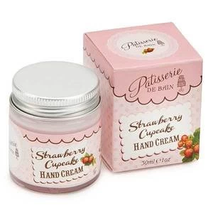 Image of Patisserie de Bain Strawberry Cupcake Hand Cream Jar 30ml