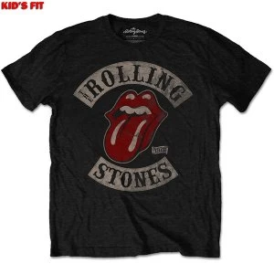 Image of The Rolling Stones - Tour 78 Kids 5 - 6 Years T-Shirt - Black