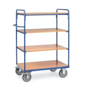 Image of Heavy Duty Shelf Trolley 4 Tier 1200 x 800 x 1552mm High (L x W x H)