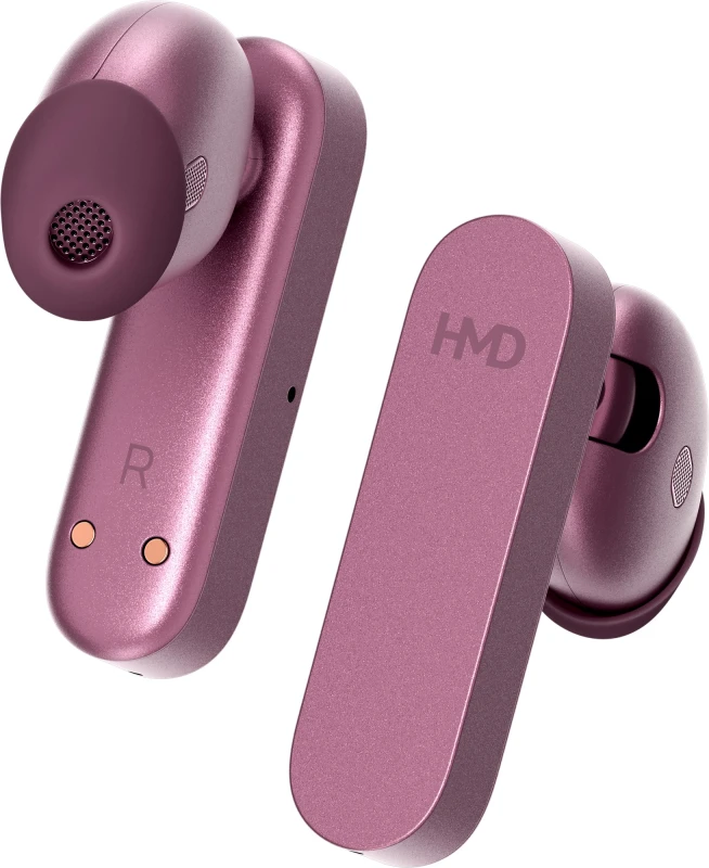 Image of HMD Amped Buds Wireless Earphones with Integrated Powerbank - Pink 8P00000306 Pink