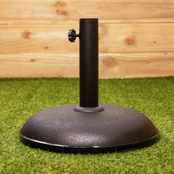 Image of 11kg Black Heavy Duty Round Garden Patio Parasol Umbrella Base