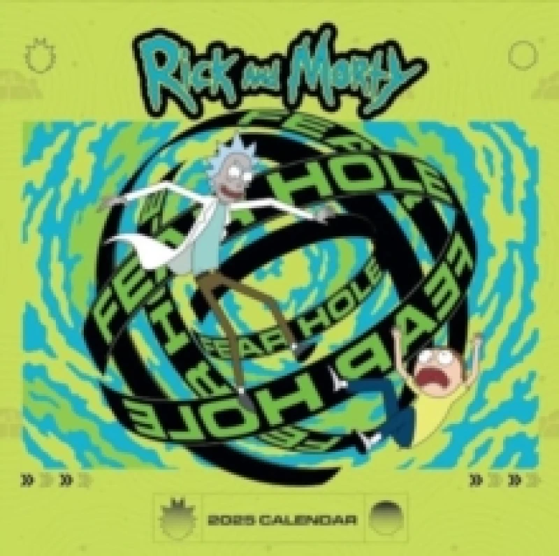 Image of Official Rick And Morty Square Calendar 2025 Calendar