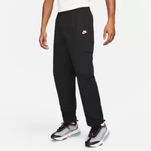 Image of Nike Club Mens Woven Cargo Pants - Black