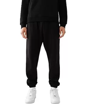 Image of True Religion Relaxed Fit Buddha Graphic Joggers