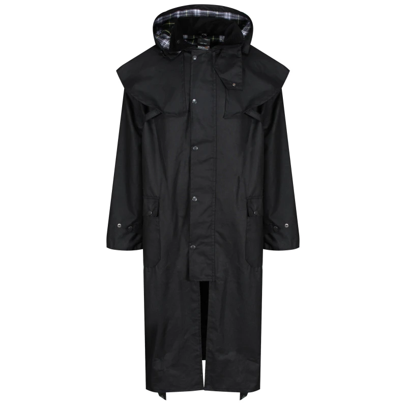 Image of Regatta Cranbook Wax Jacket - Black 2XL