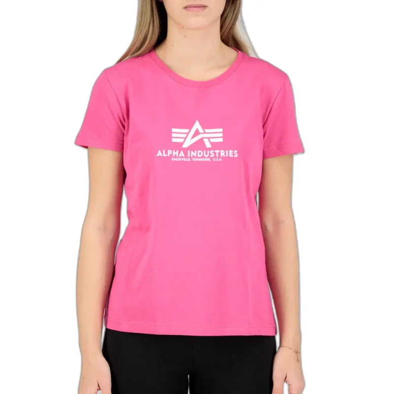 Image of alpha industries Womens T-Shirt Alpha Industries New Basic Rose Female XL