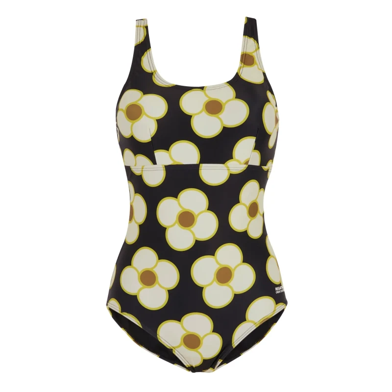 Image of Womens 1 Piece swimsuit Regatta Orla Kiely Noir Female 48