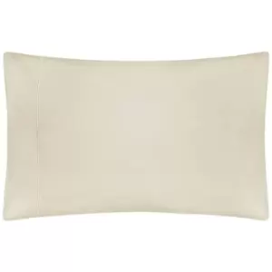 Image of 400 Thread Count Egyptian Cotton Housewife Pillowcase (One Size) (Cream) - Cream - Belledorm