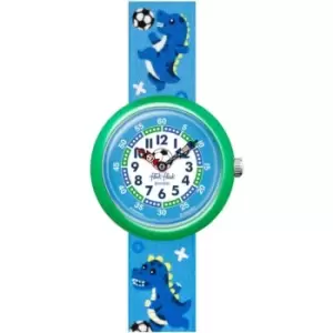 Image of Childrens Flik Flak Soccerozauraus Sport Lovers Watch