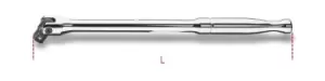 Image of Beta Tools 900 M/35 1/4" Square Drive Swivel Metal Handle 130mm 009000845
