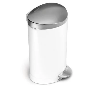 Image of Simplehuman 6L Semi-Round Pedal Bin