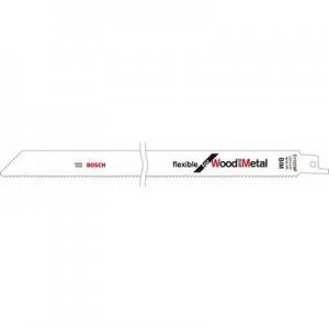 Image of Bosch Accessories 2608656022 Sabre saw blade for wood and metal S 1222 VF, flexible, 5-pack Saw blade length 300 mm 5 pcs