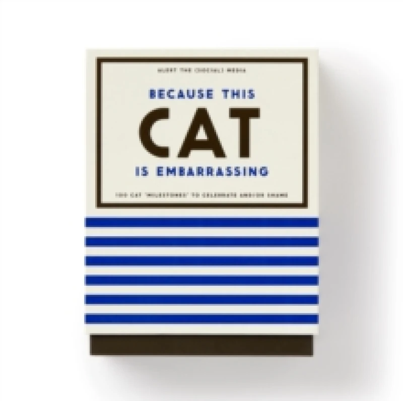 Image of Because This Cat Is Embarrassing - Pet Shame/Praise Deck. Cards. By Brass Monkey Books