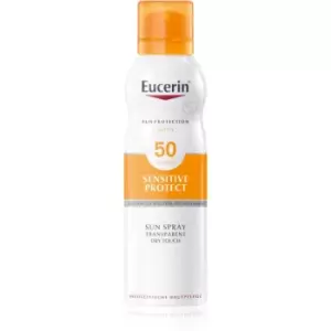 Image of Eucerin Sun Sensitive Protect Transparent Sunscreen Mist SPF 50 200ml