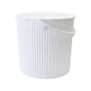 Image of Hachiman Omnioutil Storage Bucket & Lid Medium - White