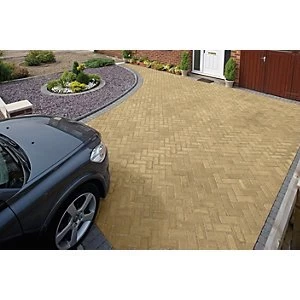Image of Marshalls Driveline Priora Block Paving Buff 200 x 100 x 60mm Pack of 404