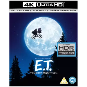 Image of ET - 1982 4K Ultra HD Bluray Movie