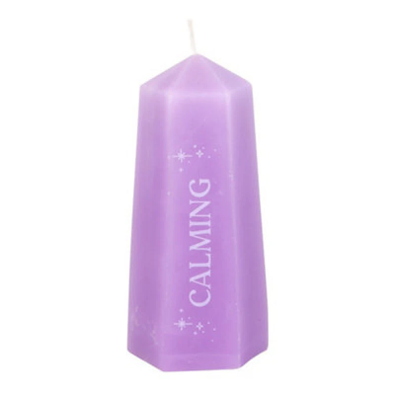 Image of Something Different Something Different Calming Crystal Candle in Lavender Lavender One Size Unisex 5063652152133