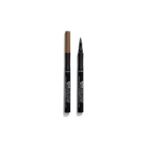 Image of GOSH Brow Hair Stroke 24H Semi Tattoo Brow Liner 002 Grey Brown  1 ml