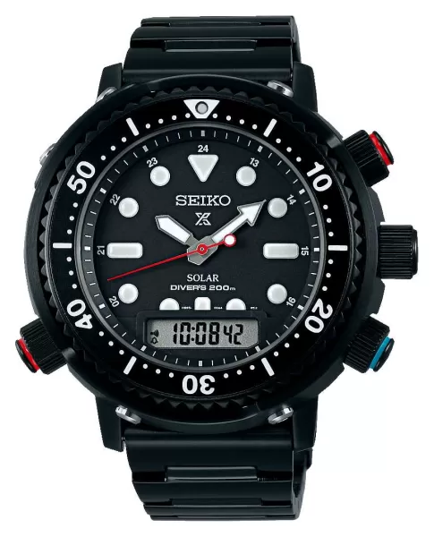 Image of Seiko SNJ037P1 Prospex Solar aCommando Arniea Hybrid Watch