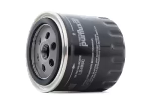 Image of PURFLUX Oil filter LS498C Engine oil filter PEUGEOT,CITROEN,VOLVO,205 II (20A/C),205 I Cabriolet (741B, 20D),205 I (741A/C),304 Cabriolet (_04B_)