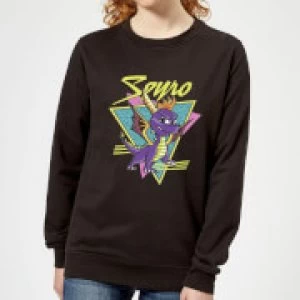 Image of Spyro Retro Womens Sweatshirt - Black - 4XL - Black