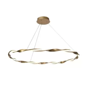 Image of Sand LED Pendant Lamp 48W 3480Lm 3000K Golden