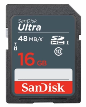 Image of SanDisk Ultra 16GB UHSI SDHC Card