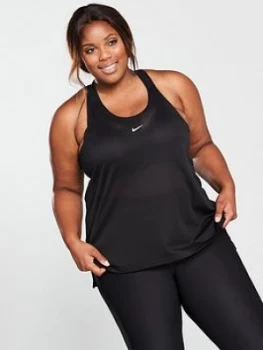 Image of Nike Elastika Vest Curve Black Size 18 201X Women