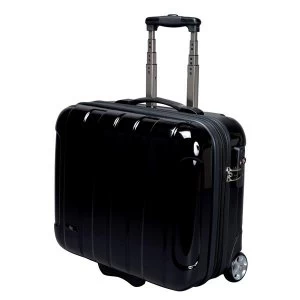Image of Juscha JSA Business Trolley ABS Polycarbonate with Removable Laptop Case Black