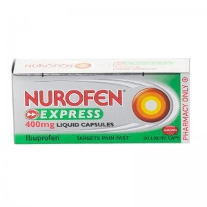 Image of Nurofen Express 400mg Liquid Capsules 20