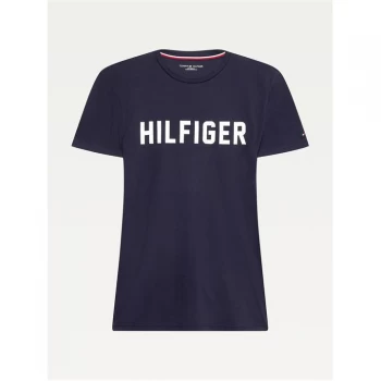 Image of Tommy Bodywear Cn Ss Tee Hilfiger - Desert Sky
