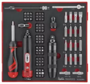 Image of Teng Tools TEDSD95 95 Piece EVA Torque Screwdriver Set