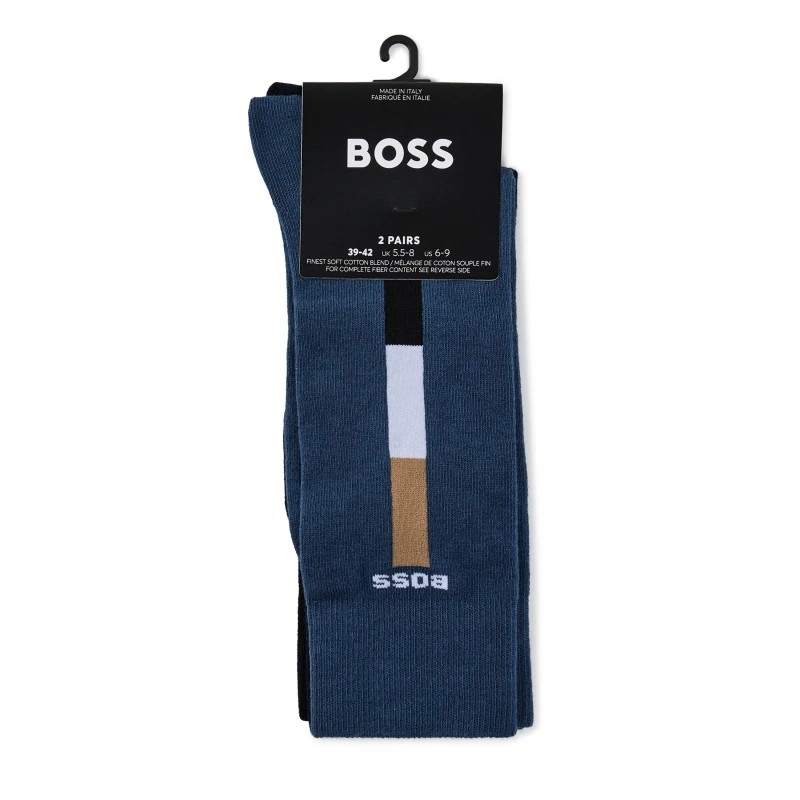 Image of Boss Boss Boss 2p Rs Iconic Stripe 10267131 0 - Black 7 - 11 Male