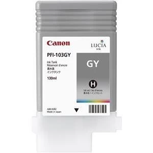 Image of Canon PFI103 Grey Ink Cartridge