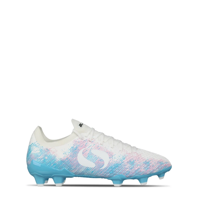 Image of Sondico Blaze Firm Ground Football Boots - White White 7