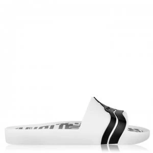 Image of Vivienne Westwood X Melissa Wave Logo Sliders - White/Black