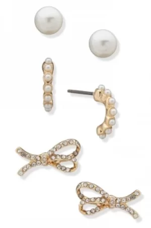 Image of Anne Klein Trio Earrings Set 60571611-D60