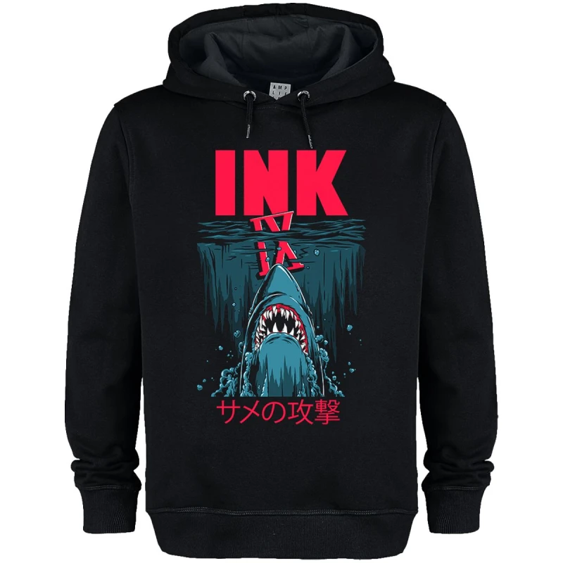 Image of Amplified Amplified Men Jaws Ice Nine Kills Hoodie in Black Size: X-Small Black XS Male 5063750912288