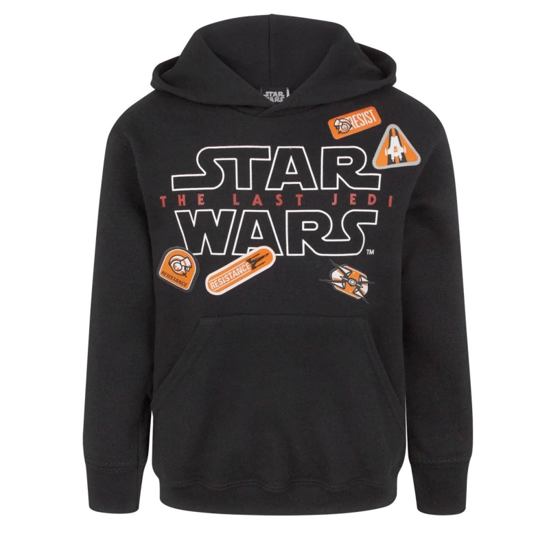 Image of (5-6 Years) Star Wars Hoodie (Boys Black)
