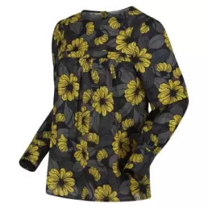 Image of Regatta Orla Blouse Top - FlwrPopMustd