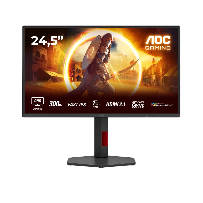 Image of AOC AOC G4 24.5" QHD 300Hz Gaming Monitor (Q25G4SR) Q25G4SR