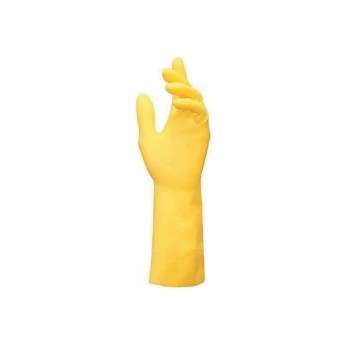 Image of 124 Vital Yellow Latex Gloves - Size 8- you get 5 - Mapa Professional
