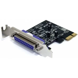 Image of StarTech 1 Port PCI Express LP Parallel Adapter Card