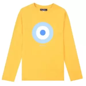 Image of Ben Sherman Long Sleeve T-Shirt Junior Boys - Yellow