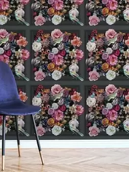 Image of Fresco Eufloria Panel Wallpaper