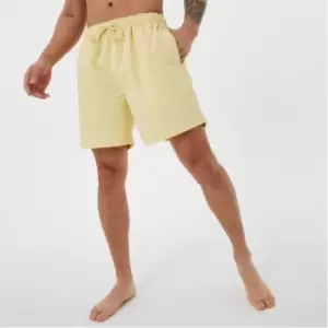 Image of Jack Wills Eco Mid-Length Swim Shorts - Yellow